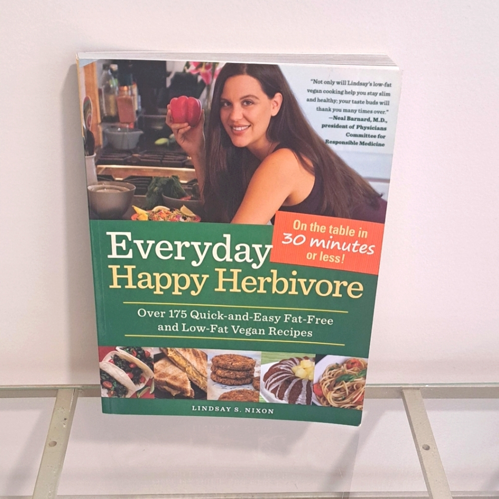 " Everyday Happy Herbivore " Vegan Cookbook By: Lindsay S. Nixon.